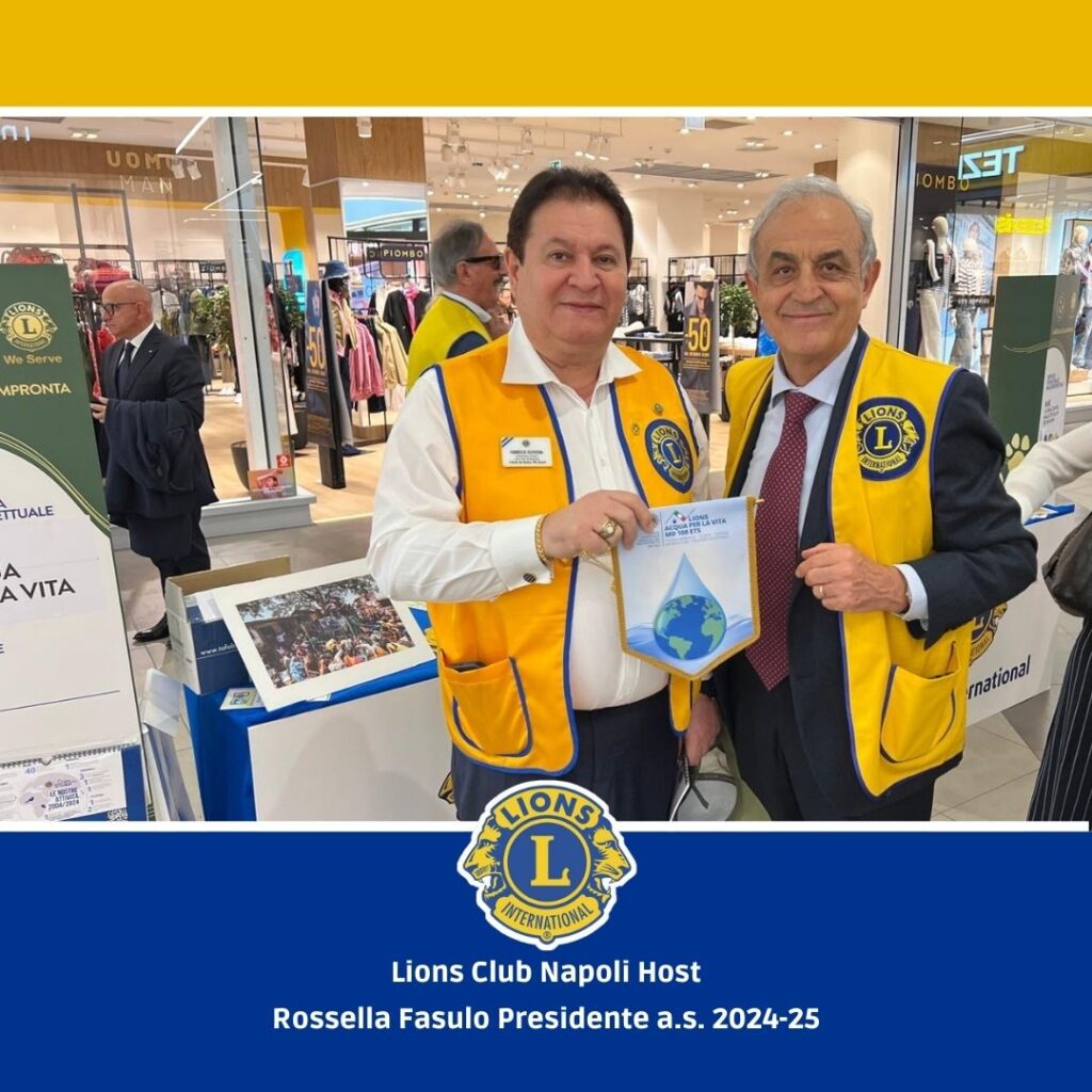 𝐋𝐢𝐨𝐧𝐬 𝐂𝐥𝐮𝐛 𝐍𝐚𝐩𝐨𝐥𝐢 𝐇𝐨𝐬𝐭 𝐢𝐧𝐜𝐨𝐧𝐭𝐫𝐚 𝐢𝐥 𝐏𝐫𝐞𝐬𝐢𝐝𝐞𝐧𝐭𝐞 𝐈𝐧𝐭𝐞𝐫𝐧𝐚𝐳𝐢𝐨𝐧𝐚𝐥𝐞 𝐋𝐢𝐨𝐧𝐬 𝐅𝐚𝐛𝐫𝐢́𝐜𝐢𝐨