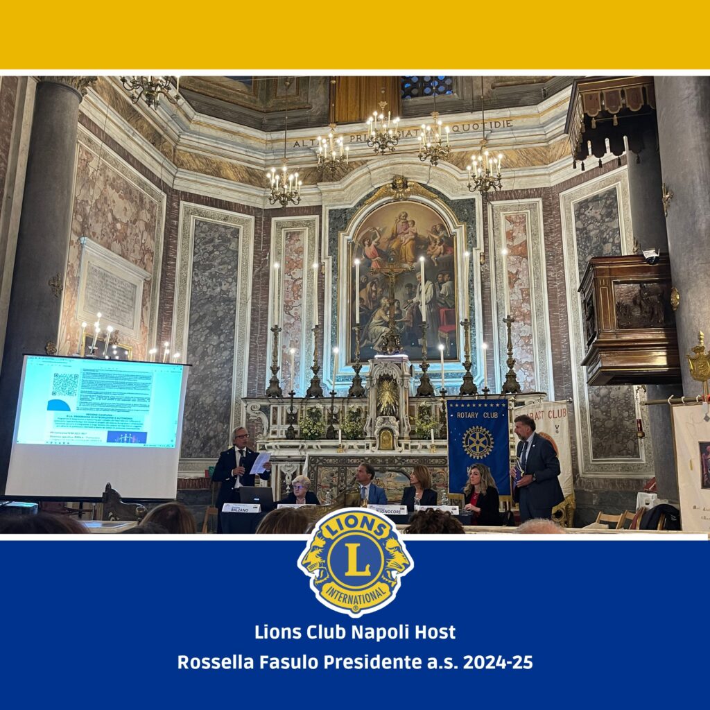 Lions Club Napoli Host e Rotary Club Napoli