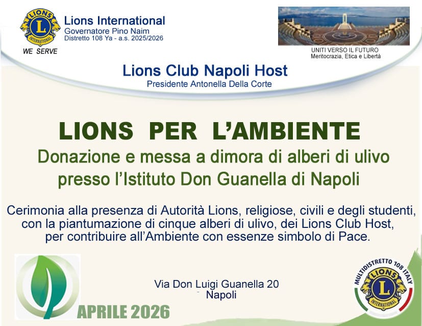 LIONS PER L’AMBIENTE