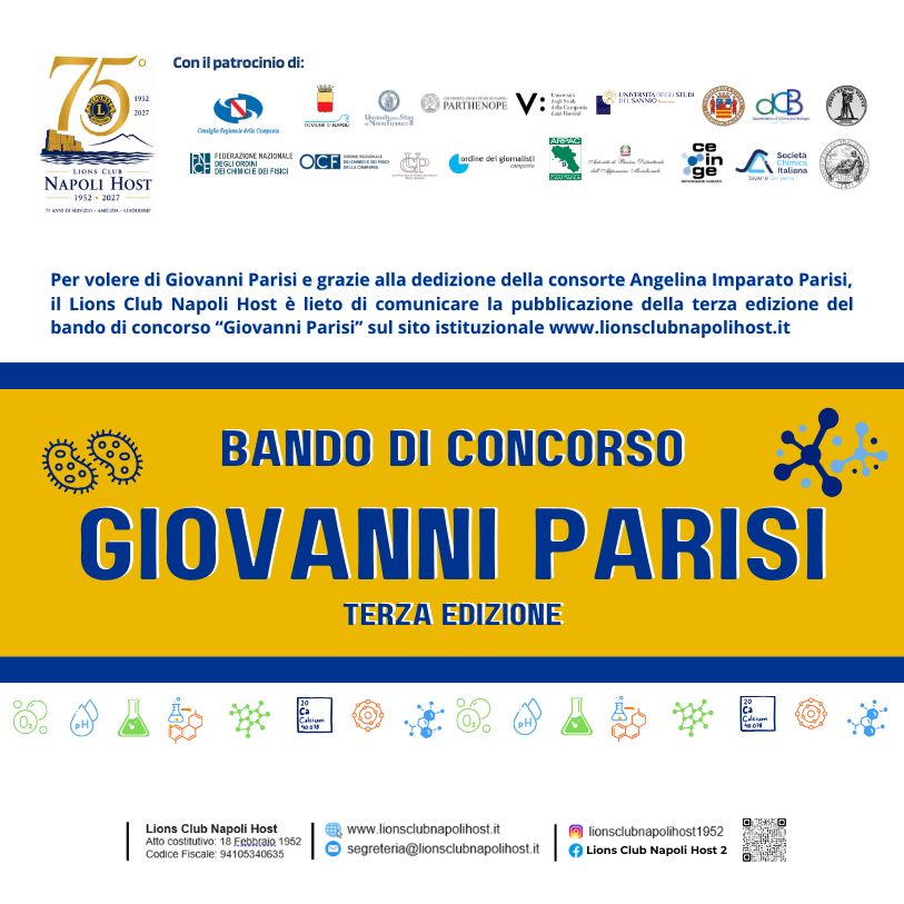 Bando di concorso “Giovanni Parisi” – Terza edizione