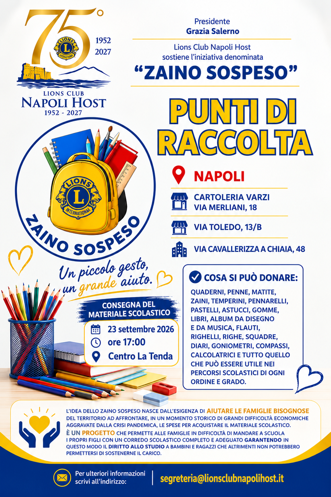 𝐆𝐢𝐨𝐫𝐧𝐚𝐭𝐚 𝐝𝐞𝐝𝐢𝐜𝐚𝐭𝐚 𝐚𝐥𝐥’𝐢𝐧𝐢𝐳𝐢𝐚𝐭𝐢𝐯𝐚 “𝐙𝐚𝐢𝐧𝐨 𝐒𝐨𝐬𝐩𝐞𝐬𝐨” 𝐞 𝐢𝐧𝐯𝐢𝐭𝐨 𝐚𝐥𝐥𝐚 𝐜𝐨𝐧𝐬𝐞𝐠𝐧𝐚 𝐝𝐞𝐥 𝐦𝐚𝐭𝐞𝐫𝐢𝐚𝐥𝐞 𝐬𝐜𝐨𝐥𝐚𝐬𝐭𝐢𝐜𝐨